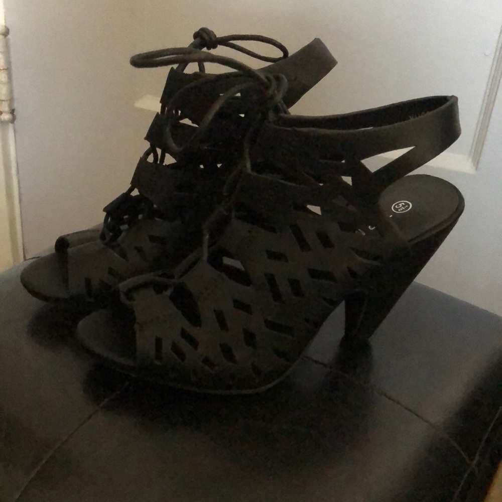 Womens Denver-1 Gladiator Heel Sandals